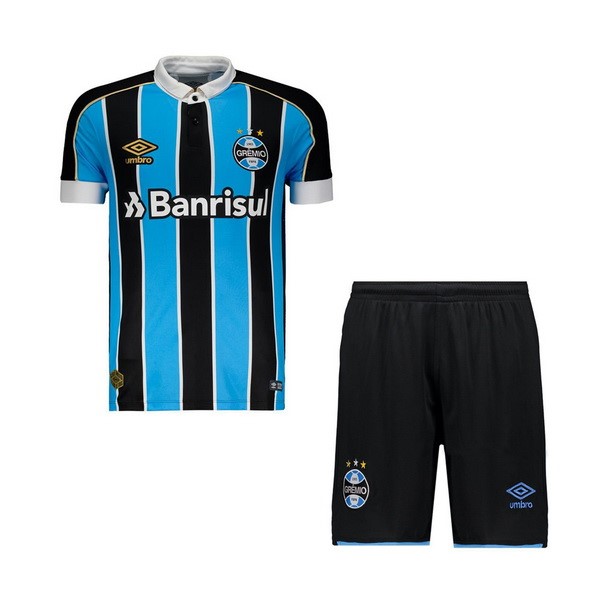 Camiseta Grêmio Primera equipación Niño 2019-2020 Azul Negro